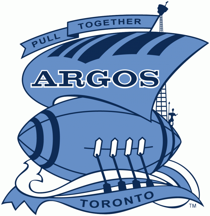 toronto argonauts 1956-1975 primary logo iron on transfers for clothing